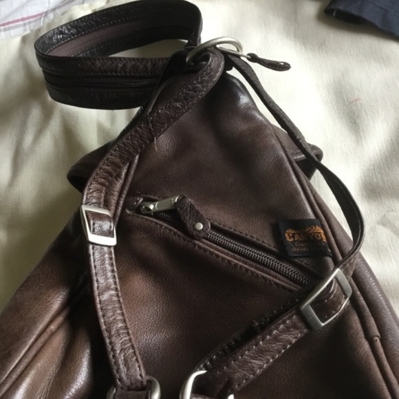 Unique Leather Backpack/Sling - Picture 12 of 12